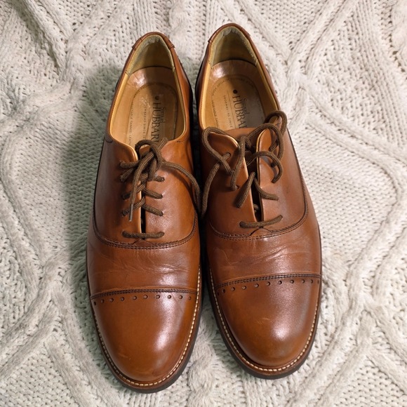 Samuel Hubbard Market‎ Cap Oxford Loafers Shoes Tan Leather Mens 11 Excellent main image 7